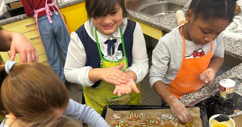 In der Weihnachtsbäckerei